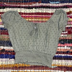 Off the shoulder top